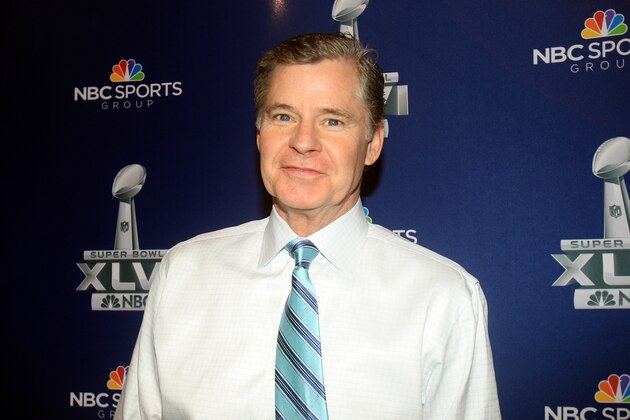 INDIANAPOLIS, IN - JANUARY 31:  NBC studio analyst and radio host Dan Patrick looks on during the Super Bowl XLVI Broadcasters Press Conference at the Super Bowl XLVI Media Canter in the J.W. Marriott Indianapolis on January 31, 2012 in Indianapolis, Indiana.  (Photo by Scott Halleran/Getty Images)