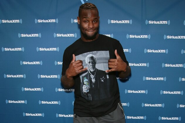 MINNEAPOLIS, MN - FEBRUARY 02:  Le'Veon Bell of the Pittsburgh Steelers attends SiriusXM at Super Bowl LII Radio Row at the Mall of America on February 2, 2018 in Bloomington, Minnesota.  (Photo by Cindy Ord/Getty Images for SiriusXM)