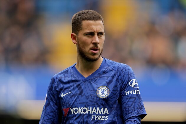 LONDON, ENGLAND - MAY 05: Eden Hazard of Chelsea in action during the Premier League match between Chelsea FC and Watford FC at Stamford Bridge on May 05, 2019 in London, United Kingdom. (Photo by Richard Heathcote/Getty Images)