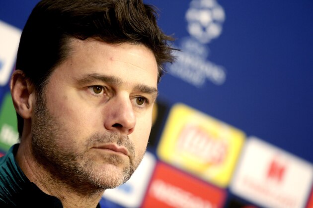 AMSTERDAM, NETHERLANDS - MAY 7: coach Mauricio Pochettino of Tottenham Hotspur  during the   Training session and Press Conference Tottenham Hotspur at the Johan Cruijff Arena on May 7, 2019 in Amsterdam Netherlands (Photo by Erwin Spek/Soccrates/Getty Images)