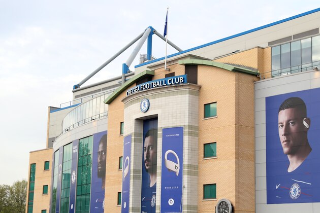 LONDON, ENGLAND - APRIL 22: A view outside the stadium ahead of the Premier League match between Chelsea FC and Burnley FC at Stamford Bridge on April 22, 2019 in London, United Kingdom. (Photo by Warren Little/Getty Images)