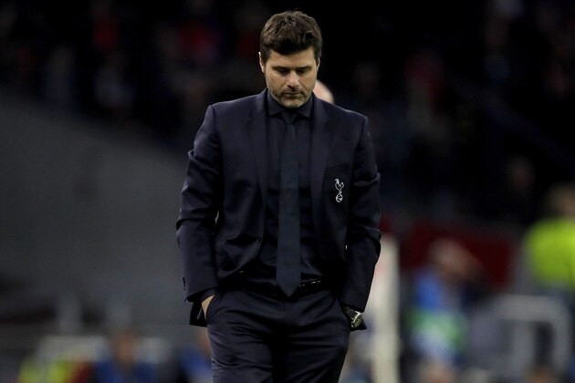 AMSTERDAM, NETHERLANDS - MAY 8: coach Mauricio Pochettino of Tottenham Hotspur  during the UEFA Champions League  match between Ajax v Tottenham Hotspur at the Johan Cruijff Arena on May 8, 2019 in Amsterdam Netherlands (Photo by Eric Verhoeven/Soccrates/Getty Images)