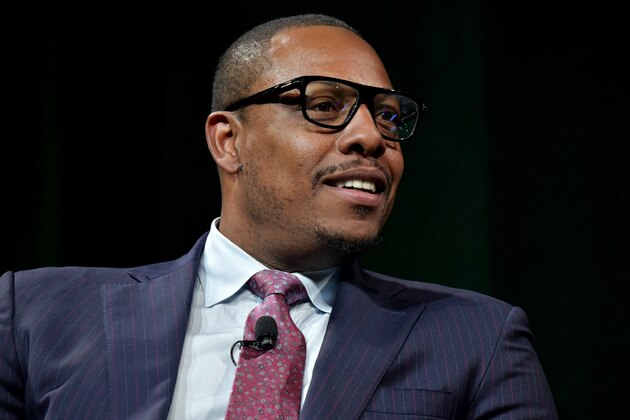 BOSTON, MA - NOVEMBER 28:  Paul Pierce receives the Lifetime Achievement Award onstage at the Sports Museum 'The Tradition' annual gala at TD Garden on November 28, 2018 in Boston, Massachusetts.  2018 honorees included Richard Petty, Jim Lonborg, Don Cherry, Paul Pierce, Julie Foudy and Deion Branch.  (Photo by Paul Marotta/Getty Images)