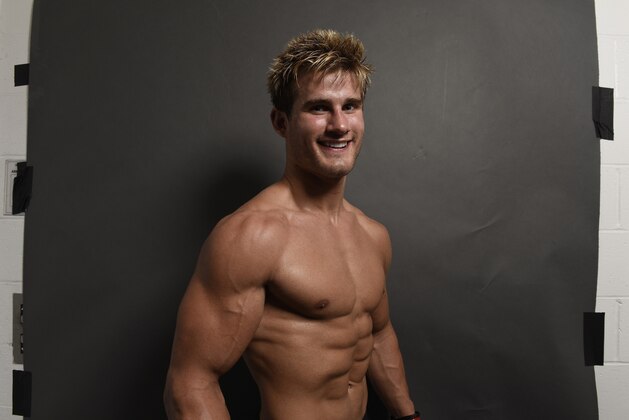 BOISE, ID - JULY 14:  Sage Northcutt poses for a post fight portrait during the UFC Fight Night event inside CenturyLink Arena on July 14, 2018 in Boise, Idaho. (Photo by Mike Roach/Zuffa LLC/Zuffa LLC via Getty Images)