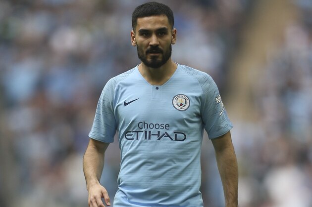 LONDON, ENGLAND - MAY 18: Ilkay Gundogan of Manchester City during the FA Cup Final match between Manchester City and Watford at Wembley Stadium on May 18, 2019 in London, England. (Photo by James Baylis - AMA/Getty Images)