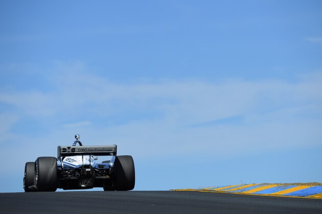 SONOMA, CA - SEPTEMBER 14:  Simon Pagenaud of France driver of the #22 Team Penske Chevrolet during practice for the Verizon IndyCar Series Sonoma Grand Prix at Sonoma Raceway on September 14, 2018 in Sonoma, California. (Photo by Robert Laberge/Getty Images)