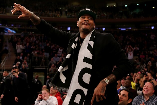 NEW YORK, NEW YORK - JANUARY 27:   at Madison Square Garden on January 27, 2019 in New York City.NOTE TO USER: User expressly acknowledges and agrees that, by downloading and or using this photograph, User is consenting to the terms and conditions of the Getty Images License Agreement.  (Photo by Elsa/Getty Images)