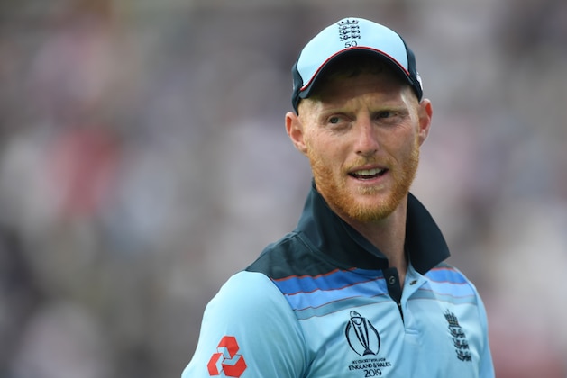England's Ben Stokes walks back to the pavilion after victory in the 2019 Cricket World Cup group stage match between England and South Africa at The Oval in London on May 30, 2019. (Photo by Dibyangshu SARKAR / AFP) / RESTRICTED TO EDITORIAL USE        (Photo credit should read DIBYANGSHU SARKAR/AFP/Getty Images)