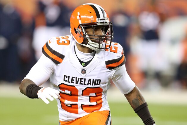 DENVER, CO - DECEMBER 15:  Damarious Randall #23 of the Cleveland Browns in action during the game against the Denver Broncos at Broncos Stadium at Mile High on December 15, 2018 in Denver, Colorado.  The Browns defeated the Broncos 17-16.  (Photo by Rob Leiter via Getty Images)