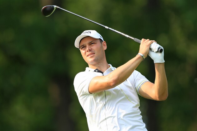DUBLIN, OHIO - MAY 31: Martin Kaymer of Germany hits his tee shot on the ninth hole during the second round of The Memorial Tournament Presented by Nationwide at Muirfield Village Golf Club on May 31, 2019 in Dublin, Ohio. (Photo by Sam Greenwood/Getty Images)