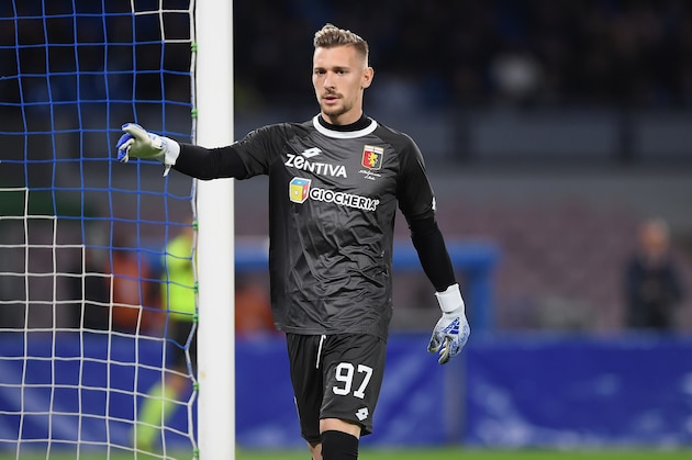 NAPLES, ITALY - APRIL 07:  Andrei Radu of Genoa CFC in action during the Serie A match between SSC Napoli and Genoa CFC at Stadio San Paolo on April 7, 2019 in Naples, Italy.  (Photo by Francesco Pecoraro/Getty Images)