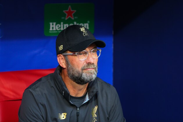 MADRID, SPAIN - JUNE 01: Liverpool manager Jurgen Klopp looks on prior to the UEFA Champions League Final between Tottenham Hotspur and Liverpool at Estadio Wanda Metropolitano on June 1, 2019 in Madrid, Spain. (Photo by Craig Mercer/MB Media/Getty Images)