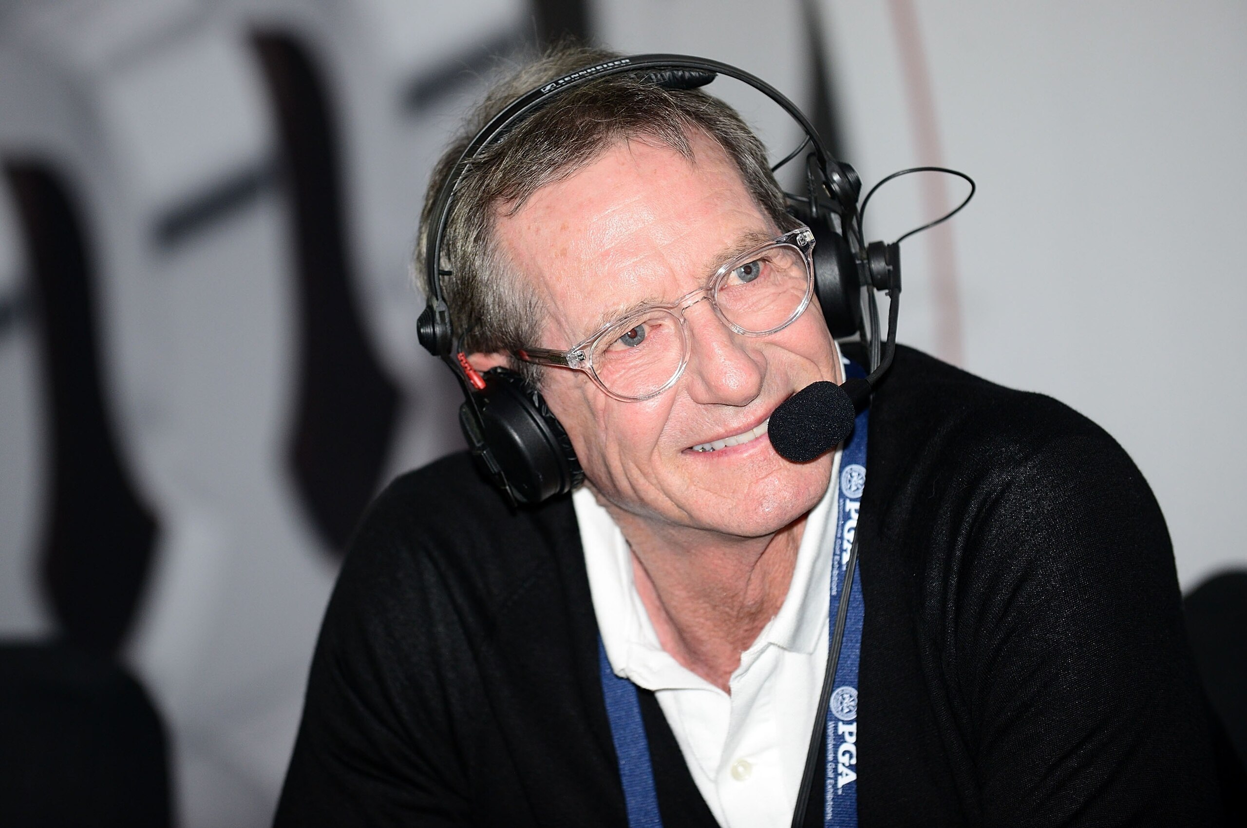 ORLANDO, FL - JANUARY 24:  Hank Haney hosts his SiriusXM show from the PGA Merchandise Show on January 24, 2018 in Orlando, Florida. (Photo by Gerardo Mora/Getty Images for SiriusXM)