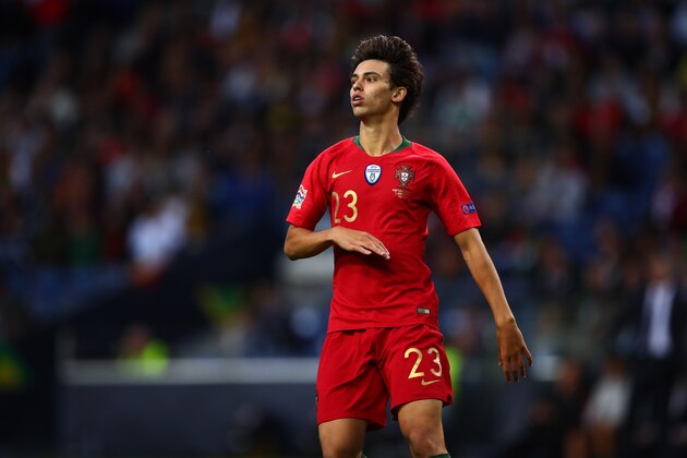 PORTO, PORTUGAL - JUNE 05: Joao Felix of Portugal during the UEFA Nations League Semi-Final match between Portugal and Switzerland at Estadio do Dragao on June 5, 2019 in Porto, Portugal. (Photo by Robbie Jay Barratt - AMA/Getty Images)