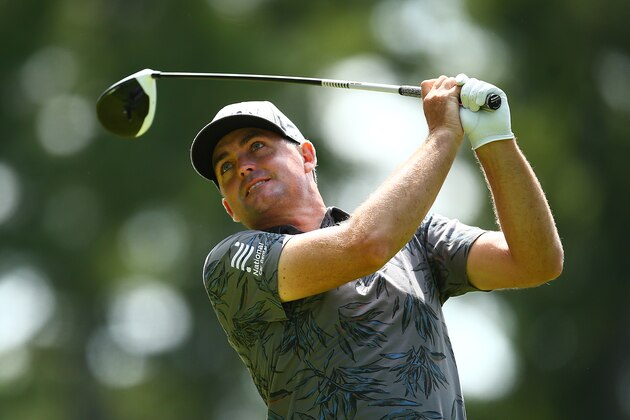 HAMILTON, ONTARIO - JUNE 06: Keegan Bradley of the United States plays his shot from the 14th tee during the first round of the RBC Canadian Open at Hamilton Golf and Country Club on June 06, 2019 in Hamilton, Canada. (Photo by Vaughn Ridley/Getty Images)