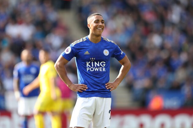 LEICESTER, ENGLAND - MAY 12: Youri Tielemans of Leicester City during the Premier League match between Leicester City and Chelsea FC at The King Power Stadium on May 12, 2019 in Leicester, United Kingdom. (Photo by James Williamson - AMA/Getty Images)