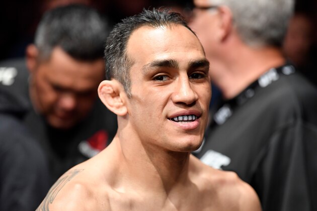 CHICAGO, IL - JUNE 08:  Tony Ferguson prepares to enter the Octagon prior to his lightweight bout against Donald Cerrone during the UFC 238 event at the United Center on June 8, 2019 in Chicago, Illinois. (Photo by Jeff Bottari/Zuffa LLC/Zuffa LLC via Getty Images)