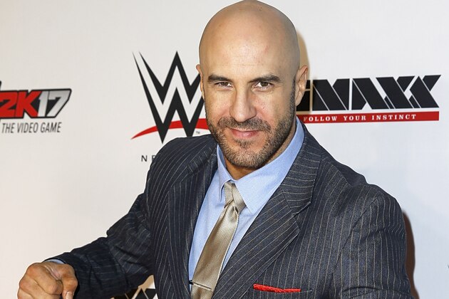MUNICH, GERMANY - NOVEMBER 03:  Cesaro attends Tim Wiese's first WWE fight at Olympiahalle on November 3, 2016 in Munich, Germany.  (Photo by Dominik Bindl/Getty Images)