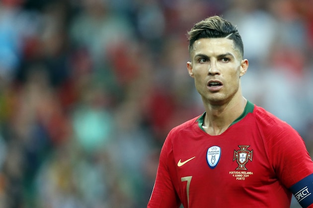 Cristiano Ronaldo of Portugal during the UEFA Nations League final match between Portugal and The Netherlands at Estadio do Dragao on June 09, 2019 in Porto, Portugal(Photo by VI Images via Getty Images)