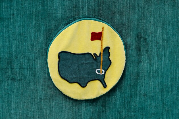 AUGUSTA, GEORGIA - APRIL 06: AN Augusta National logo is displayed during the trophy ceremony after the final round of the Augusta National Women's Amateur at Augusta National Golf Club on April 06, 2019 in Augusta, Georgia. (Photo by Kevin C.  Cox/Getty Images)