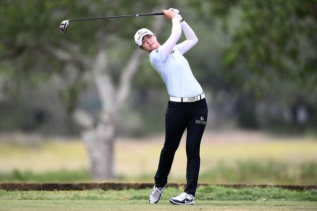 CHARLESTON, SOUTH CAROLINA - MAY 31: Sung Hyun Park of Korea hits her tee shot on the fifth hole during the second round of the U.S. Women's Open Championship at the Country Club of Charleston on May 31, 2019 in Charleston, South Carolina. (Photo by Stacy Revere/Getty Images)
