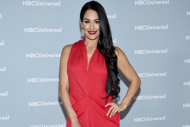 Television personality Nikki Bella attends the 2018 NBCUniversal Upfront at Rockefeller Plaza on Monday, May 14, 2018, in New York. (Photo by Evan Agostini/Invision/AP)