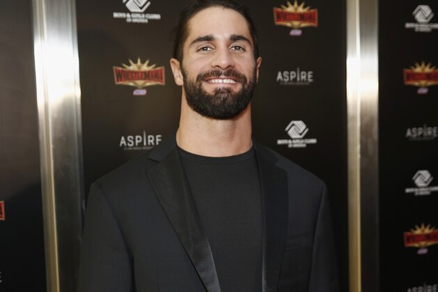 NEW YORK, NEW YORK - APRIL 05: WWE Superstar Seth Rollins attends the WWE Superstars For Hope Reception on April 05, 2019 in New York City. (Photo by Brian Ach/Getty Images for WWE)