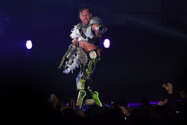 TOKYO,JAPAN - JANUARY 4: Kenny Omega enters during the Wrestle Kingdom 13 at Tokyo Dome on January 04, 2019 in Tokyo, Japan. (Photo by Masashi Hara/Getty Images)