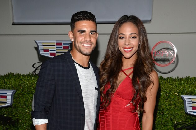 HOLLYWOOD, CA - JULY 14:  Professional soccer players Dom Dwyer and Sydney Leroux attend BODY at ESPYs at Milk Studios on July 14, 2015 in Hollywood, California.  (Photo by Michael Kovac/Getty Images for ESPN)