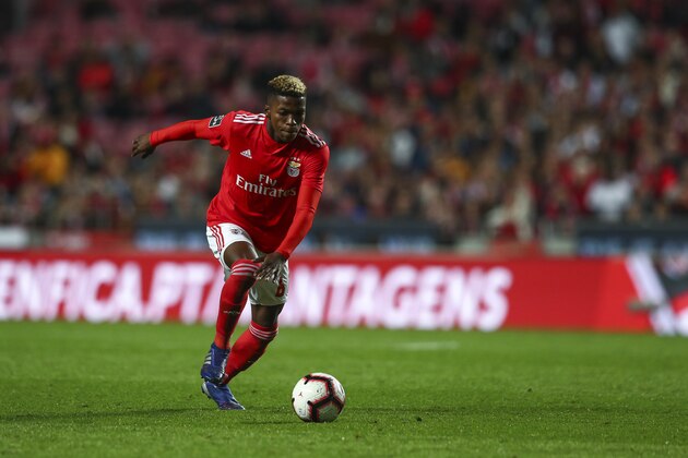 LISBON, PORTUGAL - MARCH 11: Florentino Luis of SL Benfica in action during the Liga NOS match between SL Benfica and Belenenses at Estadio da Luz on March 11, 2019 in Lisbon, Portugal. (Photo by Carlos Rodrigues/Getty Images)
