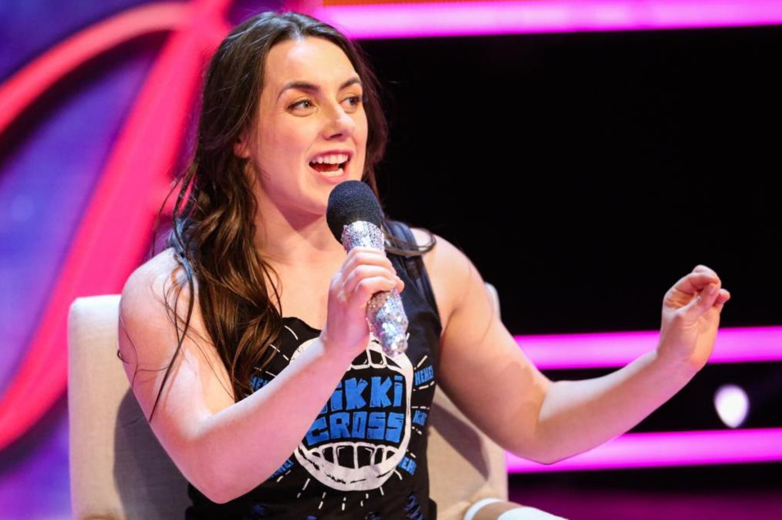 Nikki Cross hosting A Moment of Bliss.