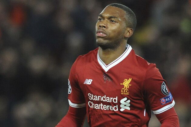 Liverpool's Daniel Sturridge during the Champions League Group E soccer match between Liverpool and Maribor at Anfield, Liverpool, England, Wednesday Nov. 1, 2017. (AP Photo/Rui Vieira)