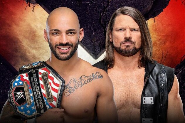 Ricochet and AJ Styles.