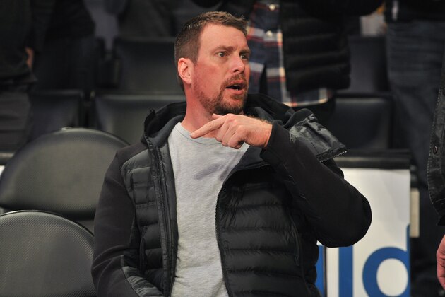 LOS ANGELES, CA - JANUARY 23:  Ryan Leaf attends a basketball game between the Los Angeles Lakers and the Boston Celtics at Staples Center on January 23, 2018 in Los Angeles, California.  (Photo by Allen Berezovsky/Getty Images)
