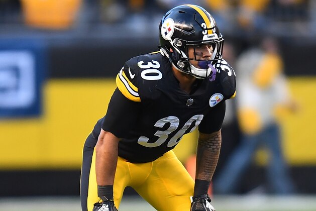 PITTSBURGH, PA - DECEMBER 30:  James Conner #30 of the Pittsburgh Steelers in action during the game against the Cincinnati Bengals at Heinz Field on December 30, 2018 in Pittsburgh, Pennsylvania. (Photo by Joe Sargent/Getty Images)