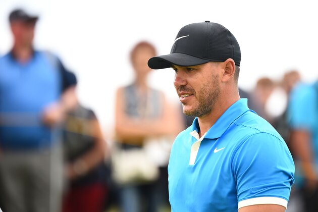 US golfer Brooks Koepka puts on the 11th green during a practice session at The 148th Open golf Championship at Royal Portrush golf club in Northern Ireland on July 16, 2019. (Photo by ANDY BUCHANAN / AFP) / RESTRICTED TO EDITORIAL USE        (Photo credit should read ANDY BUCHANAN/AFP/Getty Images)