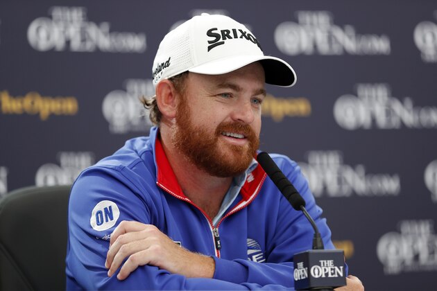PORTRUSH, NORTHERN IRELAND - JULY 18: J. B. Holmes of the United States speaks to the media in a press conference following the first round of the 148th Open Championship held on the Dunluce Links at Royal Portrush Golf Club on July 18, 2019 in Portrush, United Kingdom. (Photo by Luke Walker/Getty Images)
