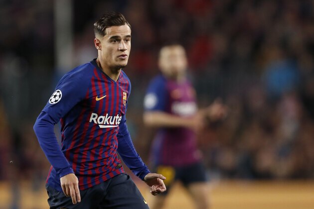 Philippe Coutinho of FC Barcelona during the UEFA Champions League semi final match between FC Barcelona and Liverpool FC at Camp Nou on May 01, 2019 in Barcelona, Spain(Photo by VI Images via Getty Images)