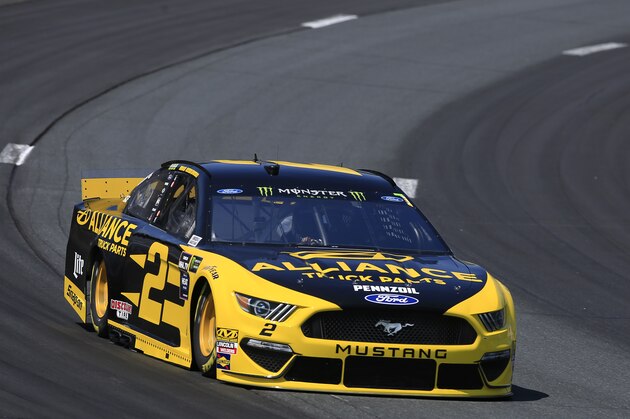 LOUDON, NEW HAMPSHIRE - JULY 19: Brad Keselowski, driver of the #2 Alliance Truck Parts Ford, practices for the Monster Energy NASCAR Cup Series Foxwoods Resort Casino 301 at New Hampshire Motor Speedway on July 19, 2019 in Loudon, New Hampshire. (Photo by Chris Trotman/Getty Images)