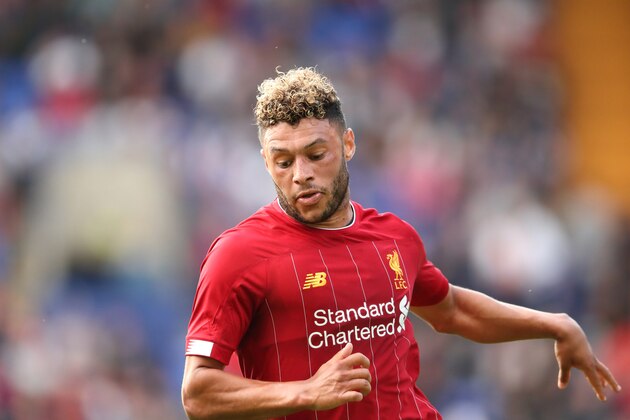 BIRKENHEAD, ENGLAND - JULY 11: Alex Oxlade-Chamberlain of Liverpool during the Pre-Season Friendly match between Tranmere Rovers and Liverpool at Prenton Park on July 11, 2019 in Birkenhead, England. (Photo by James Williamson - AMA/Getty Images)