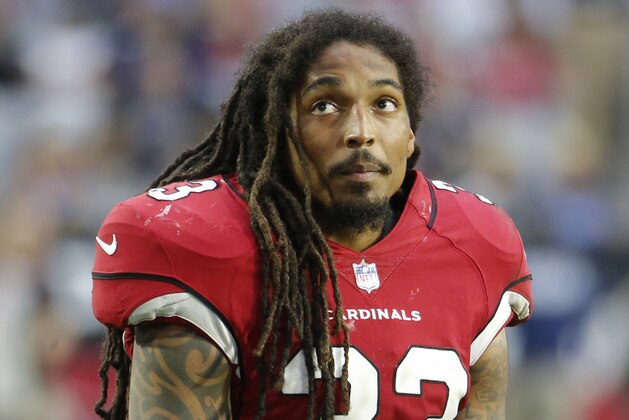 Arizona Cardinals defensive back Tre Boston (33) during the first half of an NFL football game against the Los Angeles Rams, Sunday, Dec. 23, 2018, in Glendale, Ariz. (AP Photo/Rick Scuteri)