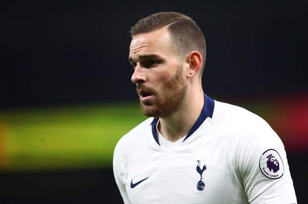 LONDON, ENGLAND - APRIL 23:  Vincent Janssen of Tottenham Hotspur looks on during the Premier League match between Tottenham Hotspur and Brighton & Hove Albion at Tottenham Hotspur Stadium on April 23, 2019 in London, United Kingdom. (Photo by Julian Finney/Getty Images)