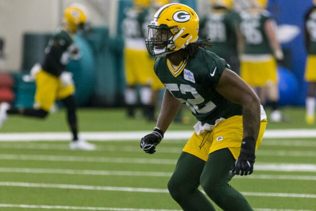 Green Bay Packers Rashan Gary during NFL football minicamp practice Wednesday June 12, 2019 in Green Bay, Wis.. (AP Photo/Mike Roemer)
