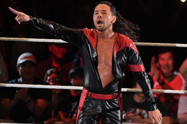 TOKYO,JAPAN - JUNE 29: Shinsuke Nakamura looks on during the WWE Live Tokyo at Ryogoku Kokugikan on June 29, 2019 in Tokyo, Japan. (Photo by Etsuo Hara/Getty Images)