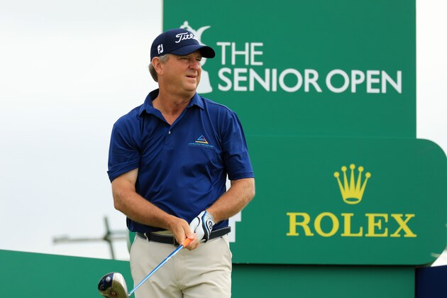 LYTHAM ST ANNES, ENGLAND - JULY 26: Wes Short Jr of United States in action during the second round of the Senior Open played at Royal Lytham & St. Annes on July 26, 2019 in Lytham St Annes, England. (Photo by Phil Inglis/Getty Images)