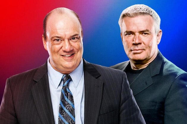 Paul Heyman and Eric Bischoff.