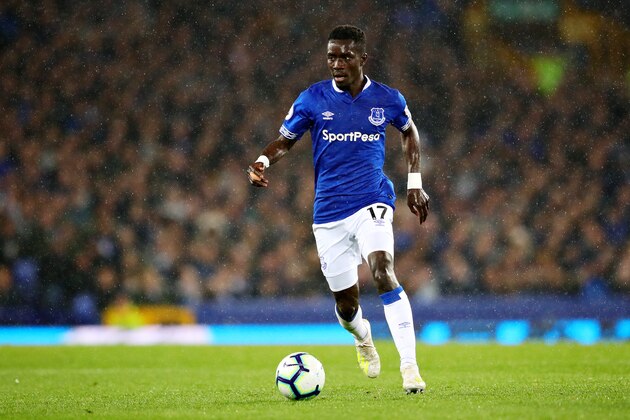 LIVERPOOL, ENGLAND - MAY 03: Idrissa Gueye of Everton in action during the Premier League match between Everton FC and Burnley FC at Goodison Park on May 03, 2019 in Liverpool, United Kingdom. (Photo by Chris Brunskill/Fantasista/Getty Images)