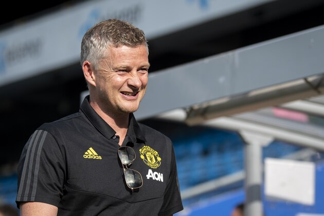 OSLO, NORWAY - JULY 29: Manchester United Manager Ole Gunnar Solskjaerduring a training session at Ullevaal Stadion on July 29, 2019 in Oslo, Norway. (Photo by David Lidstrom/Getty Images)