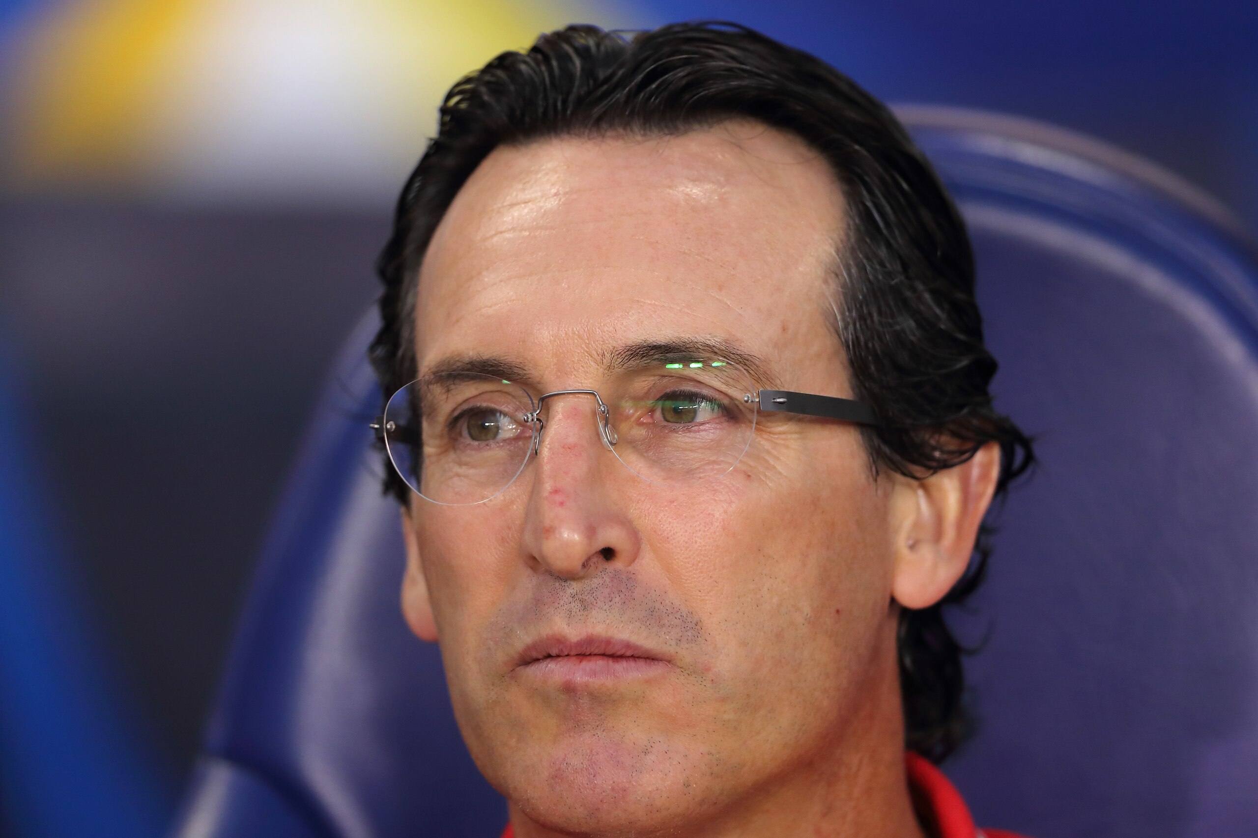 CARSON, CA - JULY 17: Unai Emery the head coach / manager of Arsenal during the 2019 International Champions Cup match between Arsenal and FC Bayern Munich at Dignity Health Sports Park on July 17, 2019 in Carson, California. (Photo by Matthew Ashton - AMA/Getty Images) CARSON, CA - JULY 17: Unai Emery the head coach / manager of Arsenal during the 2019 International Champions Cup match between Arsenal and FC Bayern Munich at Dignity Health Sports Park on July 17, 2019 in Carson, California. (Photo by Matthew Ashton - AMA/Getty Images)