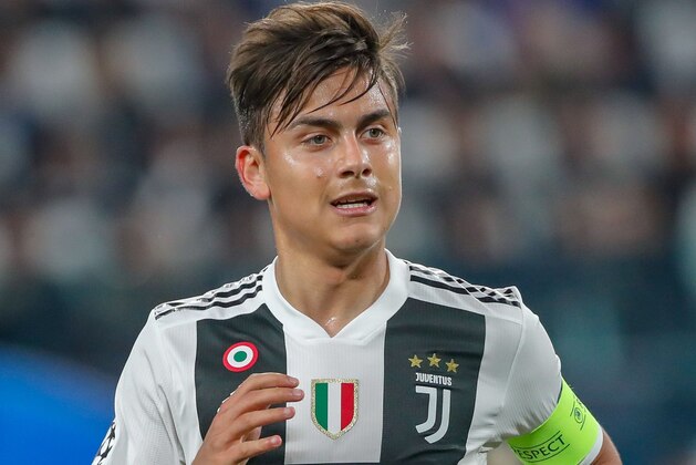 Paulo Dybala of Juventus FC during the UEFA Champions League quarter final match between Juventus FC  and Ajax Amsterdam at the Allianz Arena on April 16, 2019 in Turin, Italy(Photo by VI Images via Getty Images)